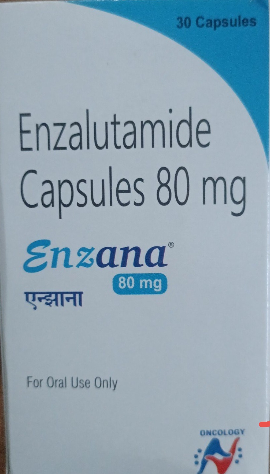 Enzalutamide Capsules 80mg (Enzana 80) — oncology medicine distributed by RS Medical Agency, Hassan