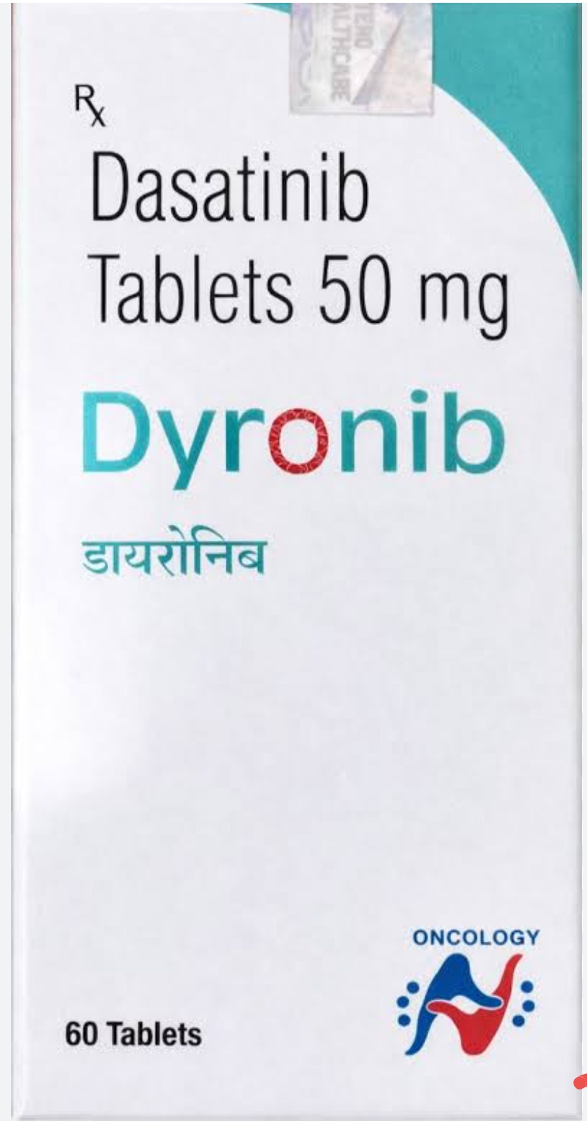 Dasatinib Tablets 50mg (Dyronib) — oncology medicine distributed by RS Medical Agency, Hassan