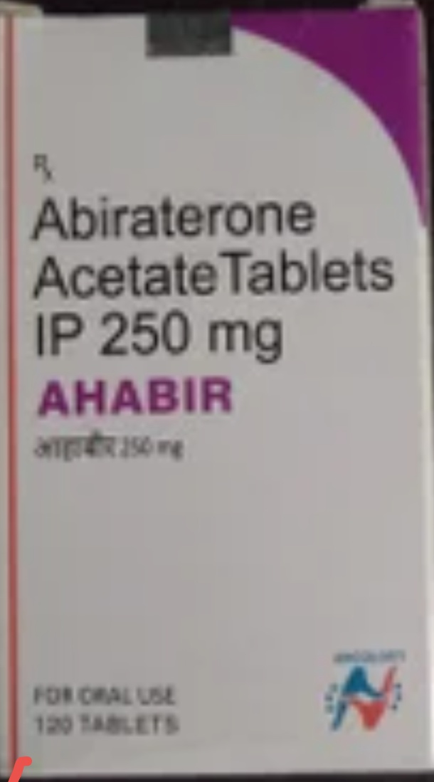 Abiraterone Acetate 250mg (Ahabir) — oncology medicine distributed by RS Medical Agency, Hassan