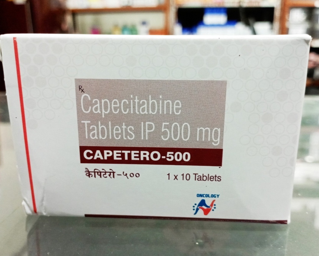 Capecitabine Tablets 500mg (Capetero-500) — oncology medicine distributed by RS Medical Agency